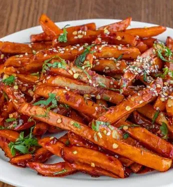Best honey chilli fries in Edmonton, AB